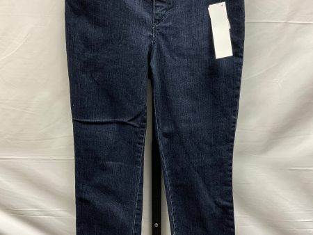 Blue Denim Jeans Straight Gloria Vanderbilt, Size 6petite For Discount