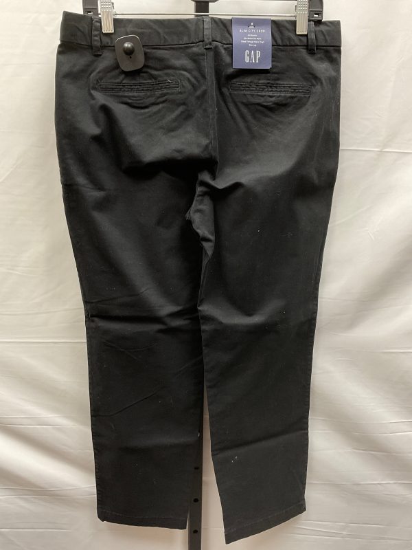 Black Pants Cropped Gap, Size 8 For Cheap