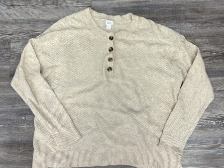 Sweater By Stars Above In Cream, Size: Xxl Sale