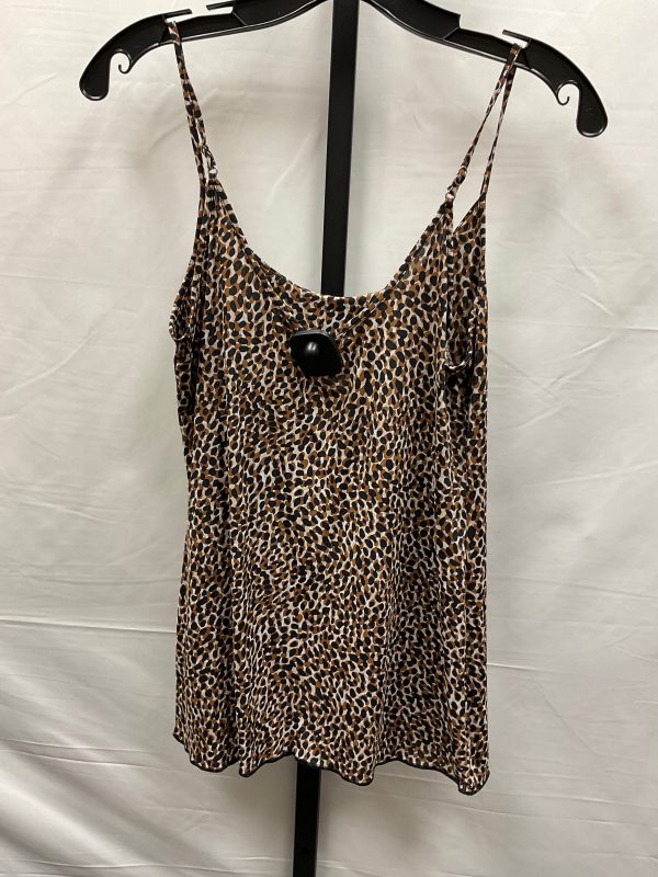 Animal Print Top Cami Jockey, Size M Online Hot Sale