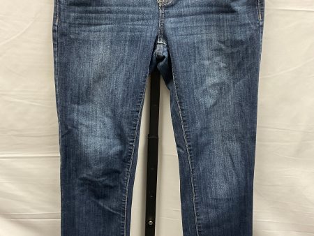 Blue Denim Jeans Cropped Simply Vera, Size 2 Online