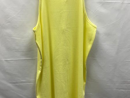 Yellow Dress Casual Midi Old Navy, Size 3x For Discount