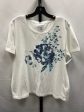 Floral Print Top Short Sleeve Jones New York, Size Xxl For Cheap