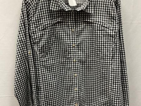 Black & White Top Long Sleeve Orvis, Size Xl Supply