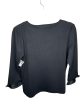 Top Long Sleeve By Ann Taylor In Black, Size: M Discount