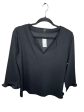 Top Long Sleeve By Ann Taylor In Black, Size: M Discount