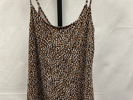 Animal Print Top Cami Jockey, Size M Online Hot Sale