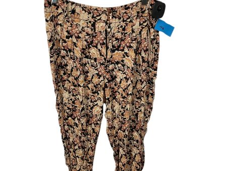 Pants Other By Anthropologie In Floral Print, Size: 4 Sale