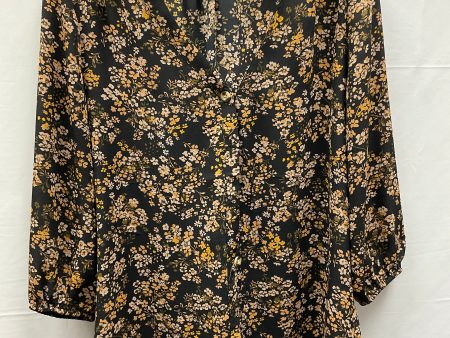 Floral Print Top Long Sleeve Maurices, Size S Discount