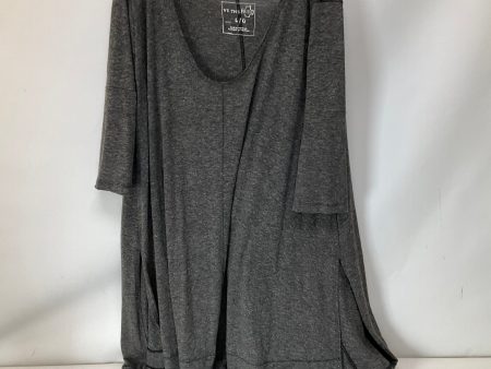 Tunic 3 4 Sleeve By We The Free In Grey, Size: L Online Hot Sale