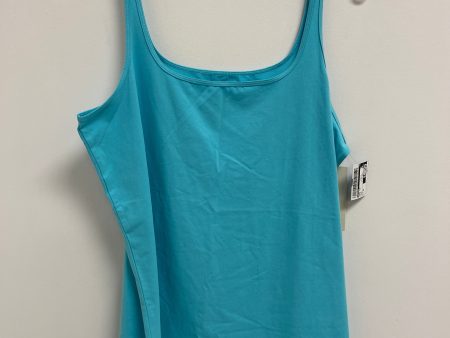 Tank Top By Sejour In Blue, Size: 2x Online Hot Sale