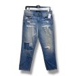 Jeans Cropped By GENETIC In Blue Denim, Size: 2 Supply