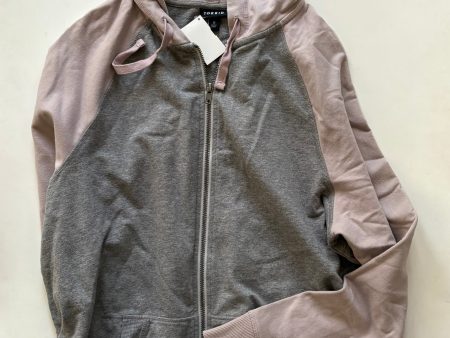 Athletic Jacket By Torrid In Grey, Size: Xl Online