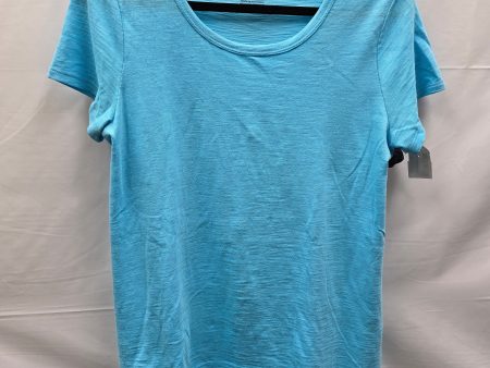 Blue Top Short Sleeve Basic Chicos, Size S Discount