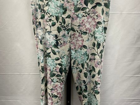 Floral Print Pants Other J. Jill, Size M Cheap