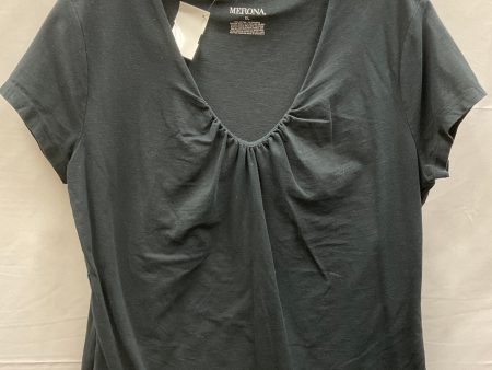 Black Top Short Sleeve Basic Merona, Size Xl Online Sale