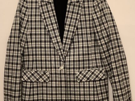 Blazer By Elie Tahari In Plaid Pattern, Size: 4 Online Sale