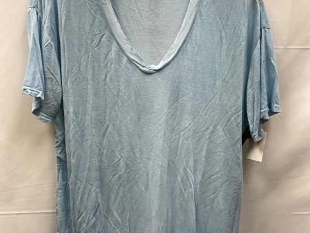 Blue Top Short Sleeve Basic Abound, Size S Cheap