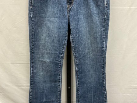 Blue Denim Jeans Boot Cut Levis, Size 12 For Sale