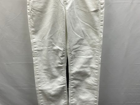 White Denim Jeans Skinny Levis, Size 4 For Cheap