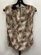 Animal Print Top Sleeveless Express, Size Xs For Discount