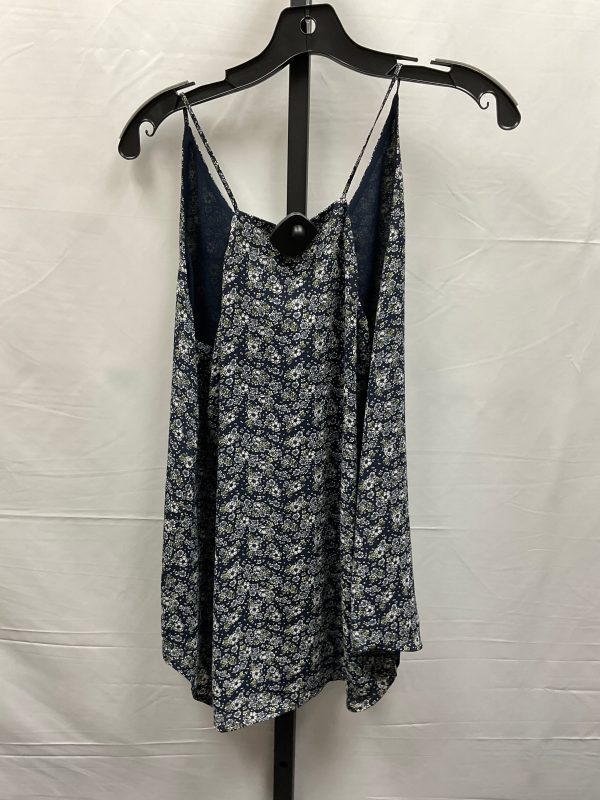 Floral Print Tank Top Loft, Size M Hot on Sale