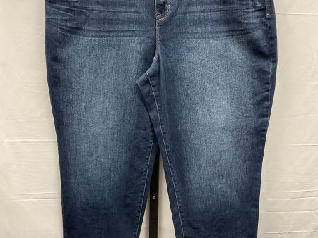 Blue Denim Jeans Boyfriend Style And Company, Size 18 Supply