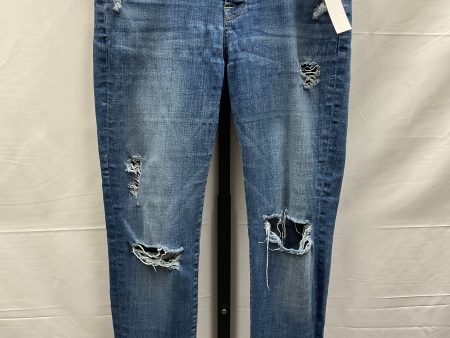 Blue Denim Jeans Designer 7 For All Mankind, Size 0 For Discount