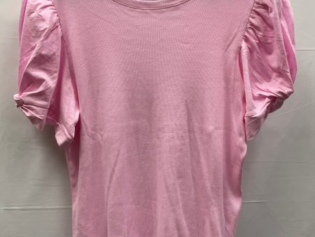 Top Short Sleeve By Vince Camuto In Pink, Size: Xxl Discount