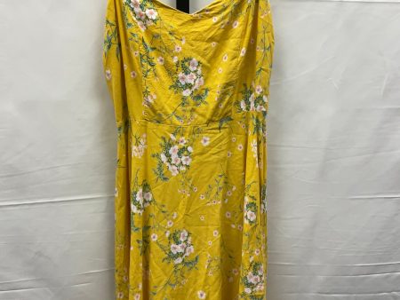 Yellow Dress Casual Short Old Navy, Size S Sale