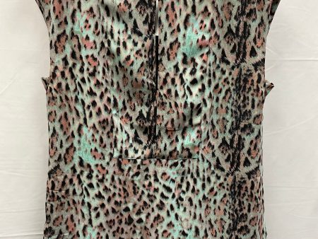 Animal Print Top Short Sleeve J. Crew, Size Xxs For Discount