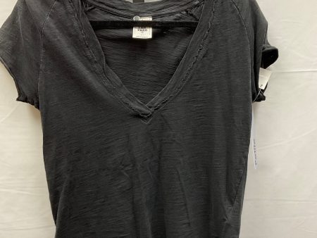 Black Top Short Sleeve Basic We The Free, Size Petite   S Fashion