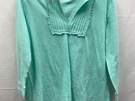 Blue Top Long Sleeve Gap, Size M Fashion