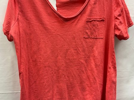 Coral Top Short Sleeve Basic Lane Bryant, Size Xl on Sale