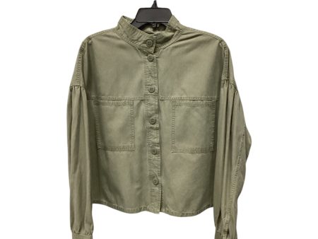 Jacket Shirt By Sanctuary In Green, Size: S Discount