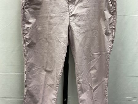 Pants Chinos & Khakis By Gap In Purple, Size: 12 Supply