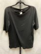 Black Top Short Sleeve Basic Chicos, Size M Hot on Sale