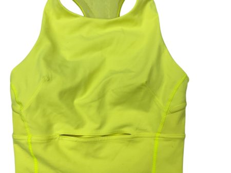 Athletic Bra By Lululemon In Yellow, Size: 4 Online