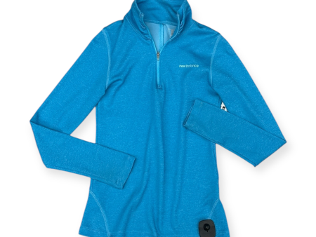 Athletic Jacket By New Balance In Blue, Size: Xs Hot on Sale