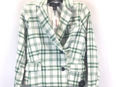 Blazer By Rachel Zoe In Green & White, Size: Xs Sale